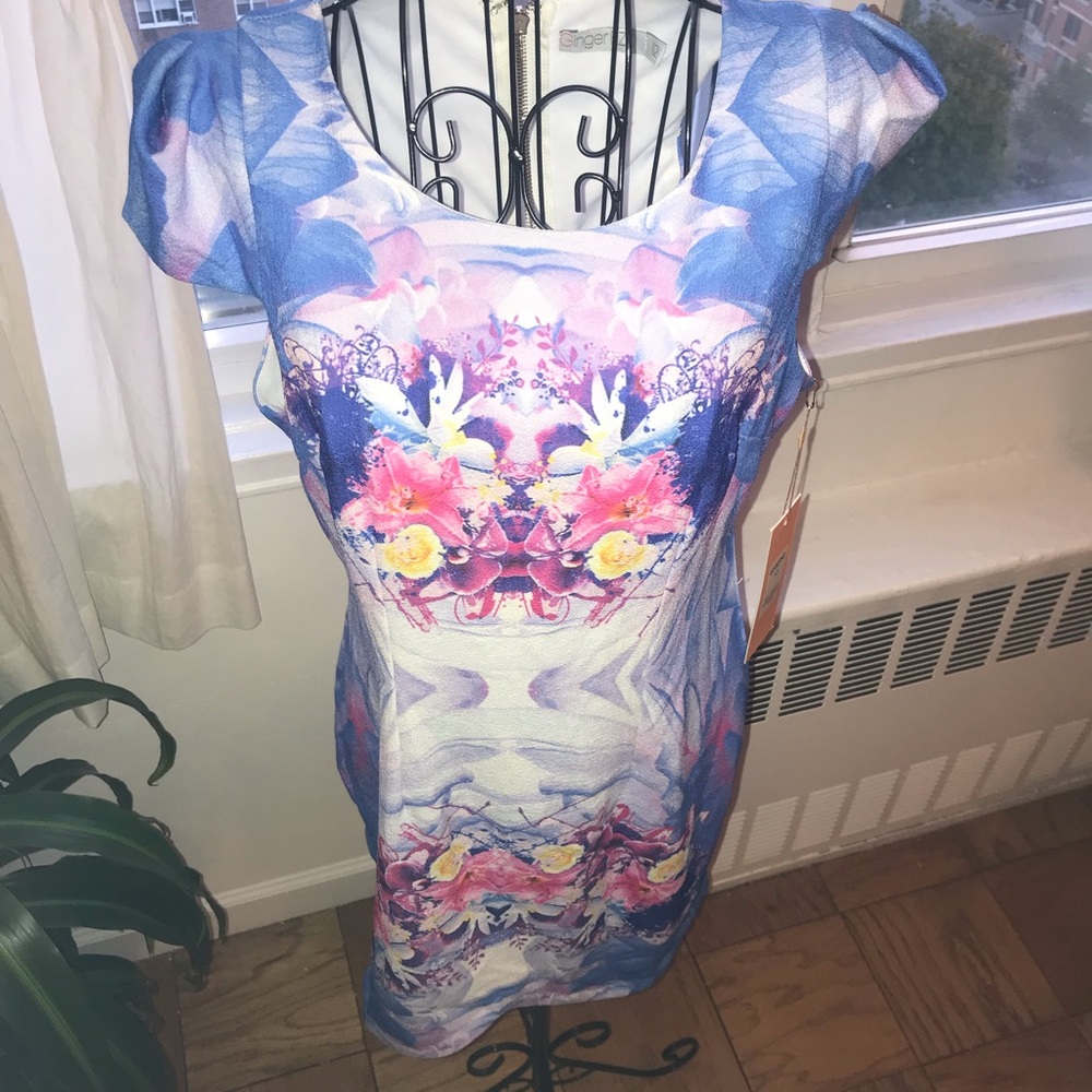 NWT Kaleidoscope Floral Dress
